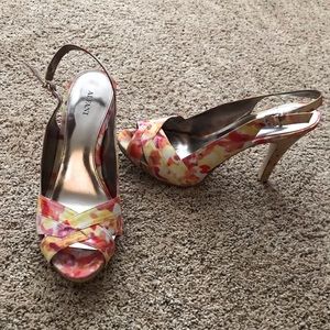 Floral Alfani Heels